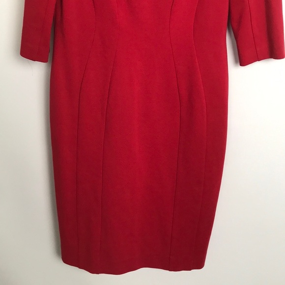 Etcetera Red Dress Size 8 - Picture 3 of 8